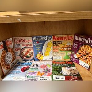 Woman's Day Magazine Collection lot of 15